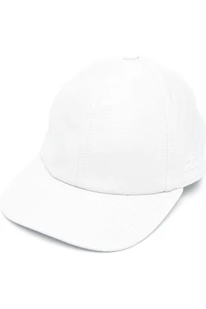 Courrèges Logo-embroidered cotton cap
