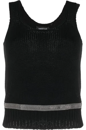 Fabiana Filippi Virgin wool knitted top