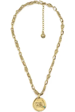 Goossens Talisman Aries medal necklace