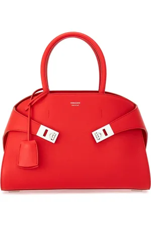 Salvatore Ferragamo Hug leather tote bag
