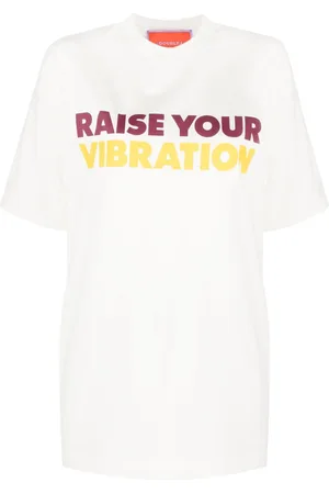 La DoubleJ Raise Your Vibrations cotton T-shirt