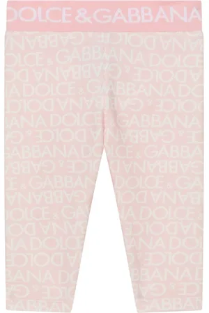 Dolce & Gabbana Logo-print cotton legging