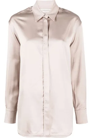 Golden Goose Batilda Boyfriend satin-finish shirt
