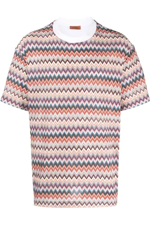Missoni Zigzag-pattern crew-neck T-shirt