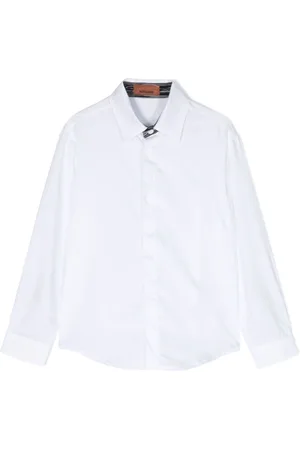 Missoni Contrasting-trim cotton shirt