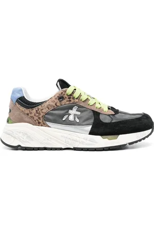 Premiata Mase logo-patch sneakers