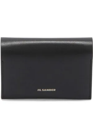 Jil Sander Logo-print leather cardholder