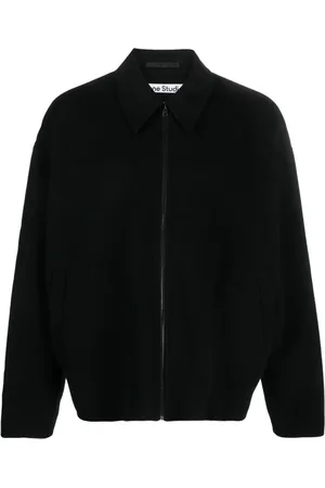 Acne Studios Zip-up wool shirt jacket