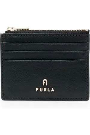Furla Logo-plaque leather wallet