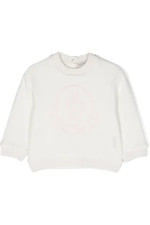 Moncler Logo-embroidered fleece sweatshirt