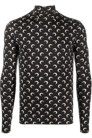 Marine Serre Crescent Moon turtle neck top