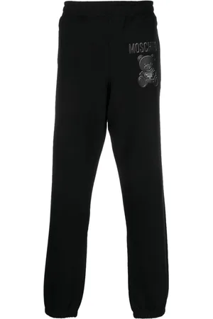Moschino Logo-print organic cotton track pants