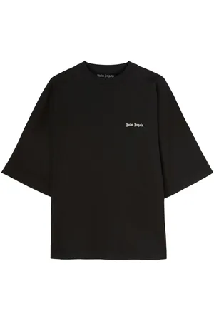 Palm Angels Logo-embroidered cotton T-shirt
