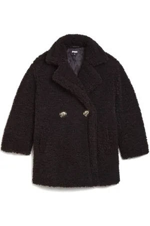 Apparis Anouk faux-shearling double-breasted coat