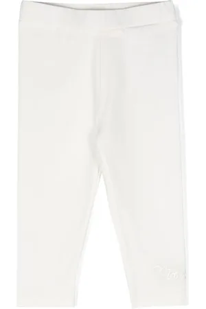 Moncler Logo-lettering jersey leggings