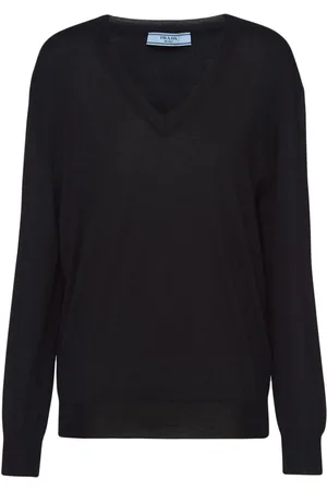 Prada V-neck cashmere jumper