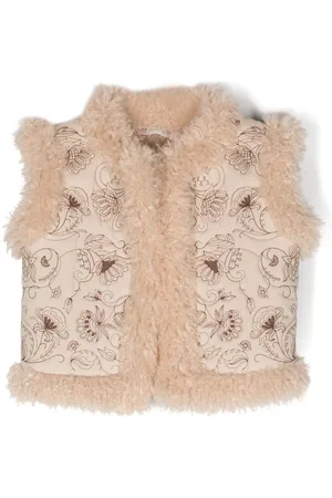 BONPOINT Tuli floral-embroidered gilet