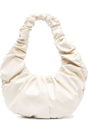 Nanushka Gathered top-handle tote