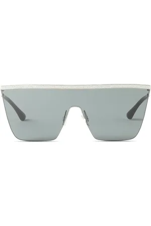Jimmy Choo Leah oversize-frame sunglasses