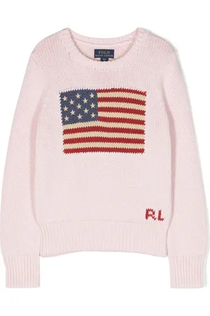 Ralph Lauren Patterned intarsia-knit cotton jumper