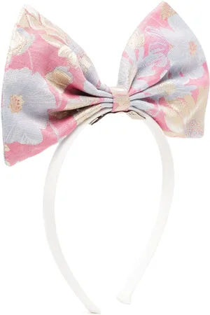 HUCKLEBONES LONDON Giant bow hair band