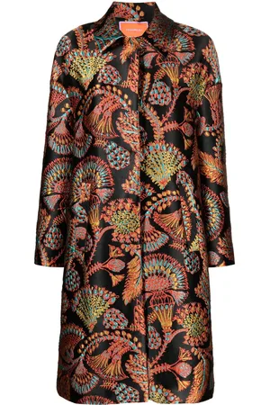 La DoubleJ Boxy Sicomore jacquard coat