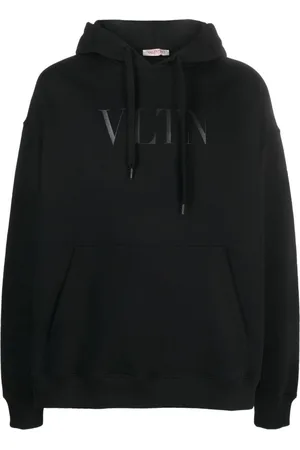 VALENTINO GARAVANI Logo-print cotton hoodie