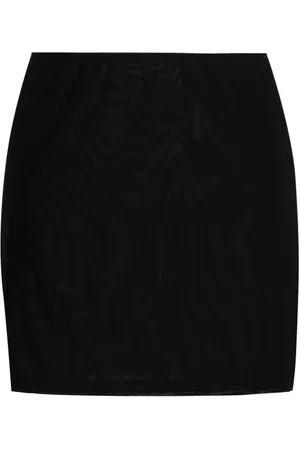 FLEUR DU MAL Mesh mini skirt