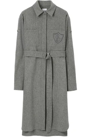 Burberry Logo-embroidered shirt dress