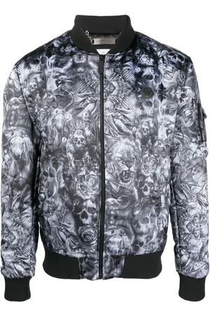 Philipp Plein Tatto-print bomber jacket