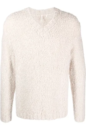 Sunflower Brushed-effect V-neck jumper