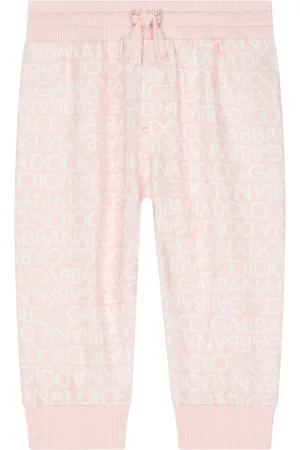 Dolce & Gabbana Logo-print cotton-jersey leggings