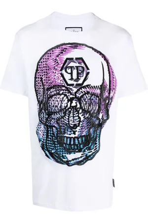 Philipp Plein SS Skull round-neck T-shirt