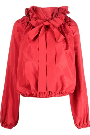 Patou Pussy-bow puffed top