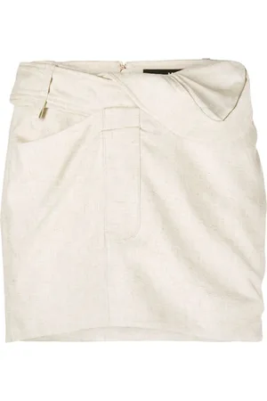 Jacquemus Bahia twist-detail miniskirt