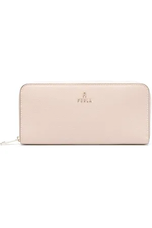 Furla Logo-lettering leather wallet