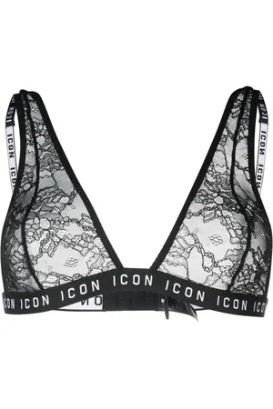 Dsquared2 Icon lace triangle bra