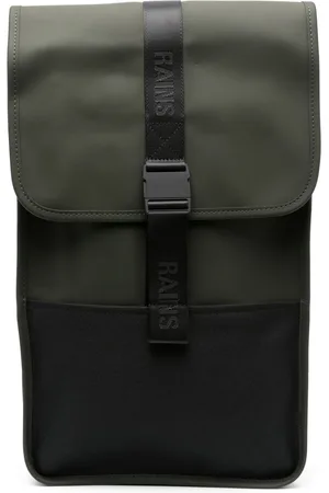 Rains Trails logo-debossed backpack
