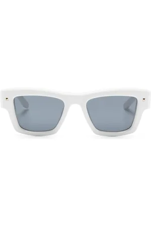 VALENTINO GARAVANI Logo-plaque tinted sunglasses