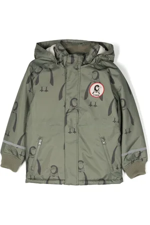 Mini Rodini Penguin hooded jacket
