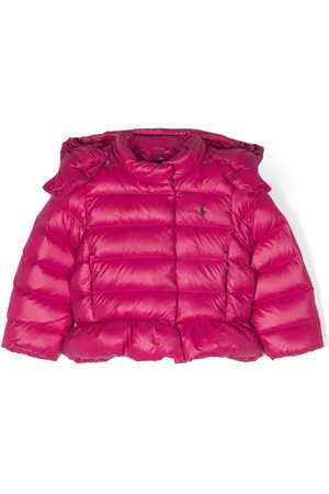 Ralph Lauren Polo Pony-motif padded hooded jacket