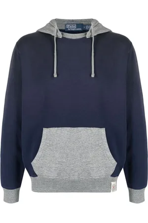 Ralph Lauren Two-tone m??lange-effect hoodie