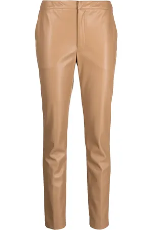 Twin-Set Logo-plaque slim-cut trousers