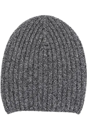 Barrie M??lange-effect ribbed-knit cashmere beanie