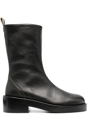 Courrèges 55mm leather ankle boots