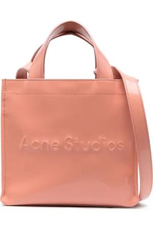 Acne Studios Mini logo-embossed tote bag