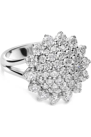 Leo Pizzo 18kt white gold Aurora diamond ring