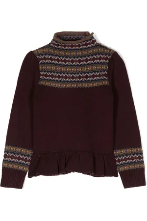 Ralph Lauren Fair isle-intarsia mock-neck jumper