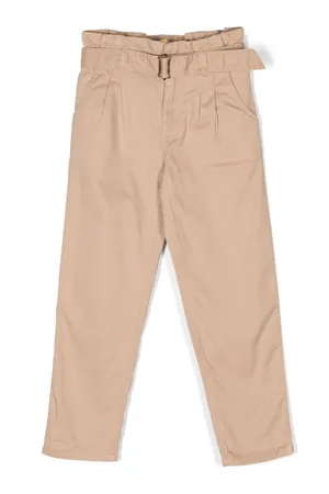 Ralph Lauren Paperbag-waist cotton straight-leg