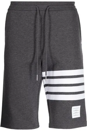 Thom Browne 4-Bar cotton track shorts